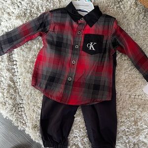 Calvin Kline Jeans Baby 2 -Piece Outfit
